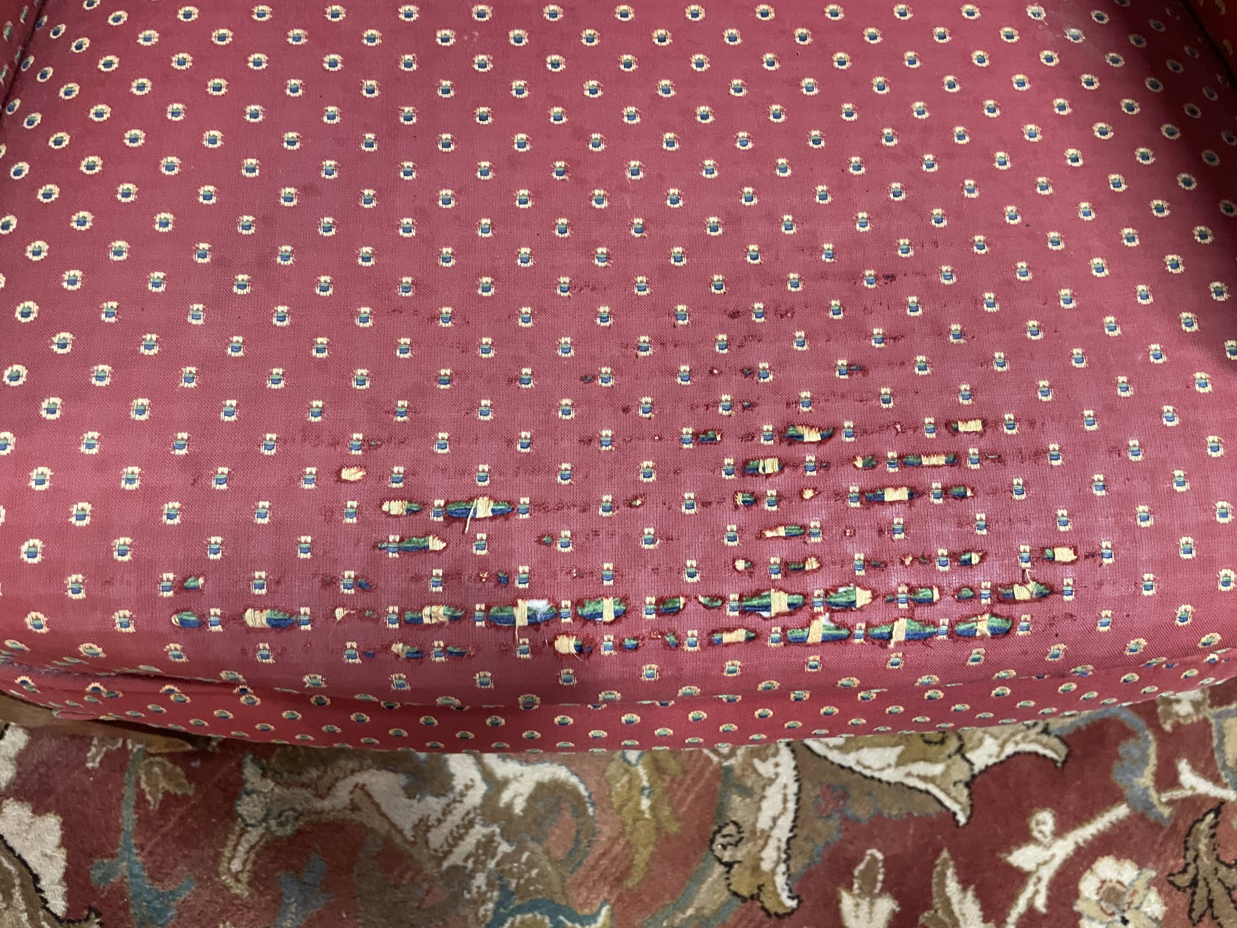 Salon époque Art Déco - Banquette et paire de fauteuils