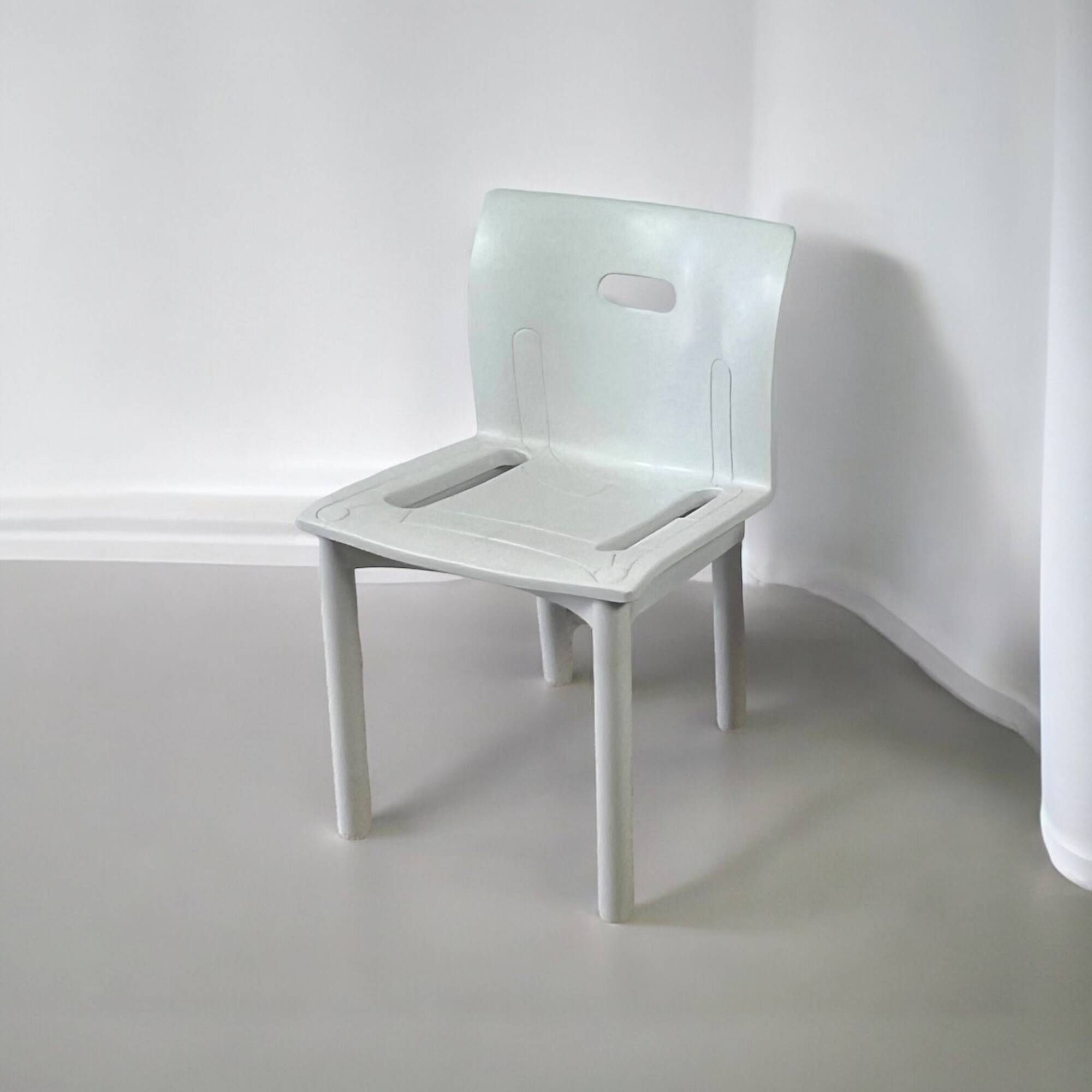 Vintage Dining Chair 4870 by Anna Castelli Ferrieri for Kartell, 1980s