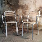 Garden chairs with armrests xavier pouchard