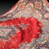 Large Oriental Carpet Iran KIRMAN: 4.85 x 2.95 Metres