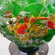 Green Murano vase