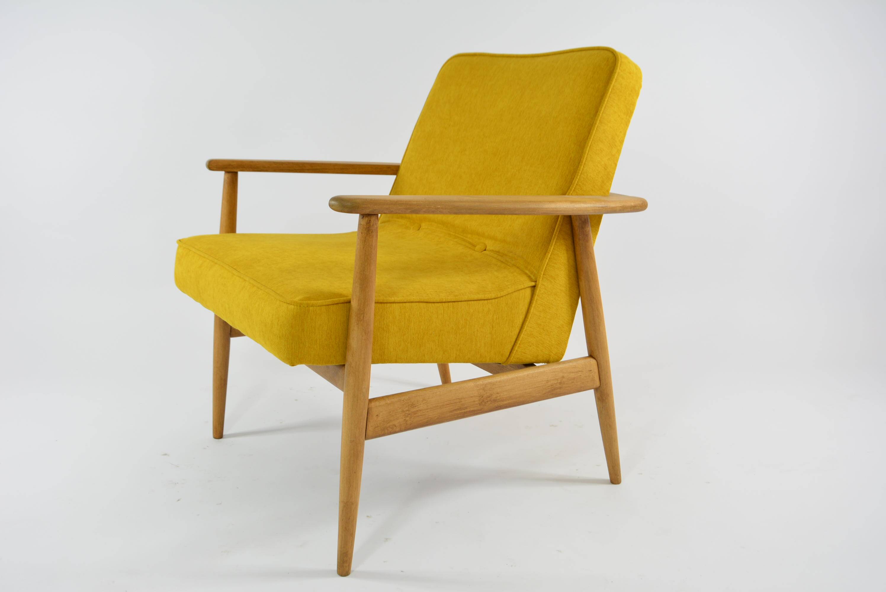 Yellow Z armchairs