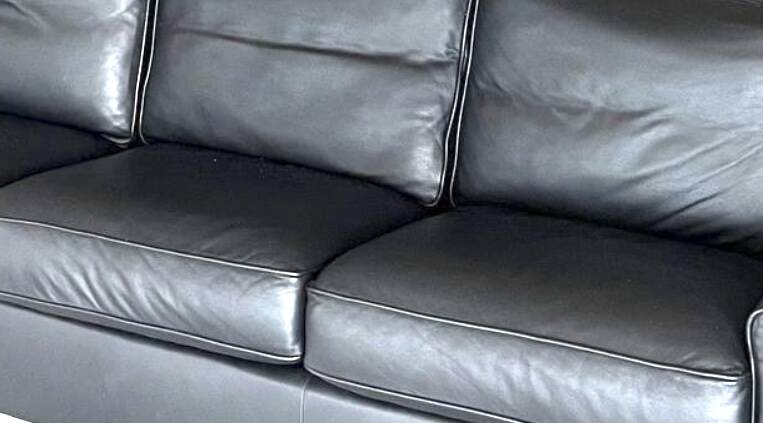 Leather sofa