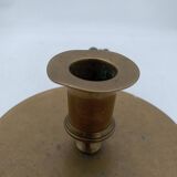 Brass candlestick with chimera decoration