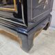 Vintage Chinese side table / cabinet / lacquered cabinet / bohemian
