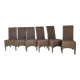 6 chaises Lloyd Loom, XXe siècle