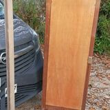 Beveled mirror door solid wood frame air-gummed cupboard