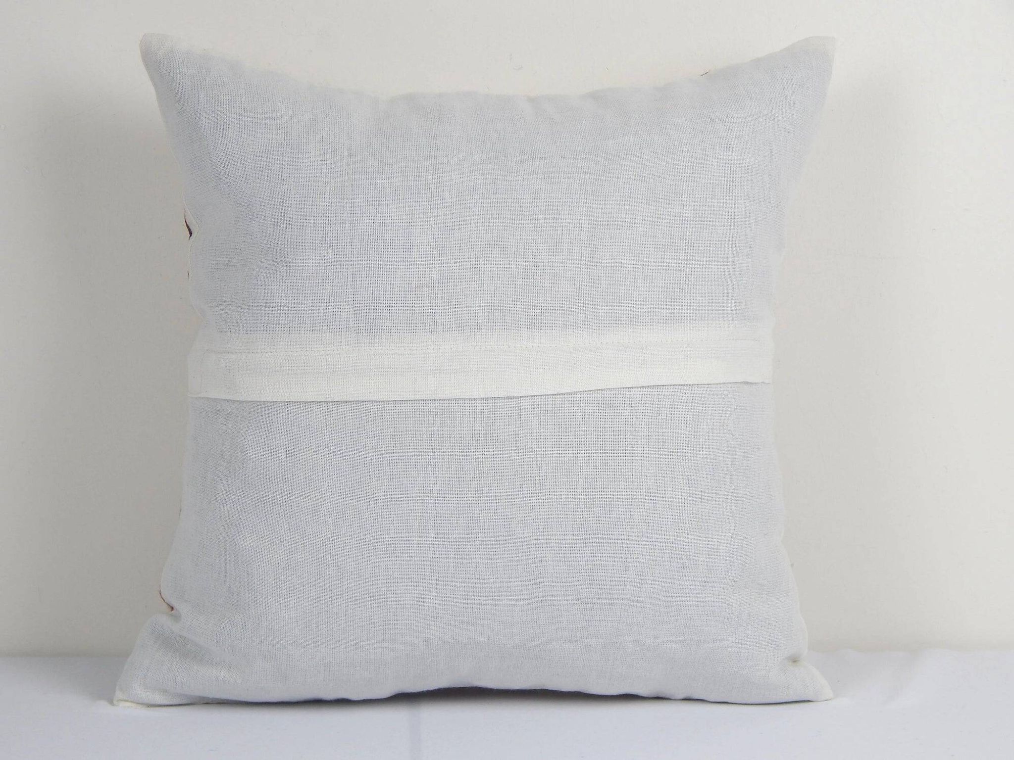 Vintage embroidered cushion cover 41x41 cm