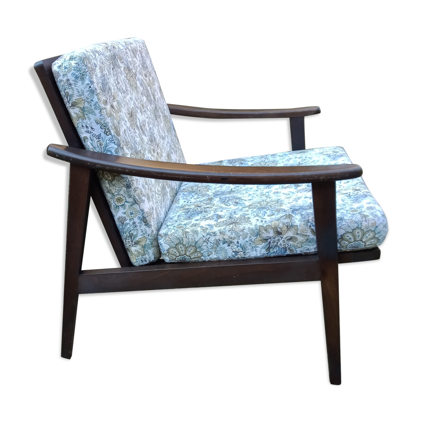 Scandinavian armchair in teak