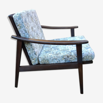 Fauteuil scandinave en teck