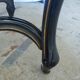 Blackened pear middle table
