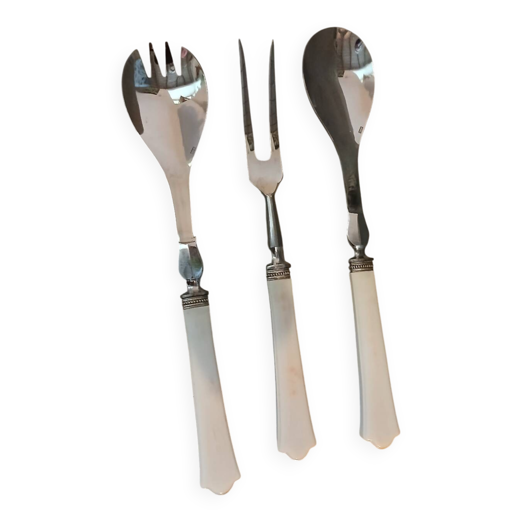 3 antique serving utensils