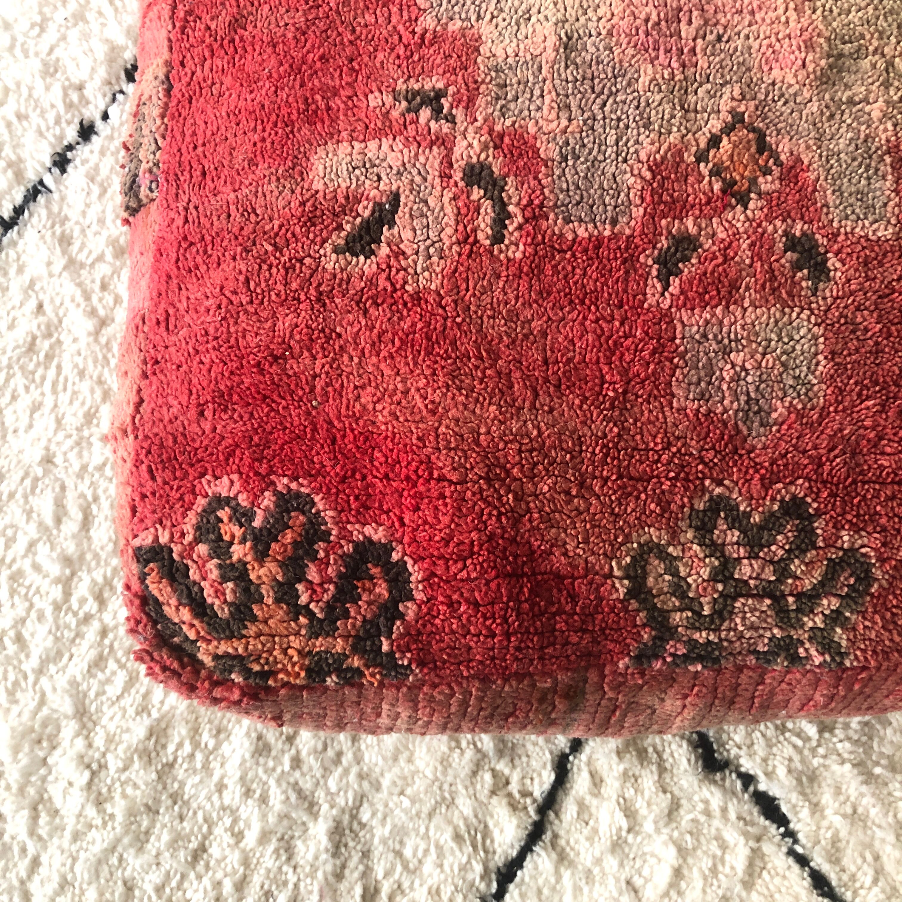 Pouf vintage "boujaad"