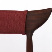Vintage Cow Horn Chair – 1960s/1970s Danish Teak Dining or Desk Chair, Bord