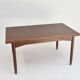 Vintage Scandinavian extendable teak table, 1960s