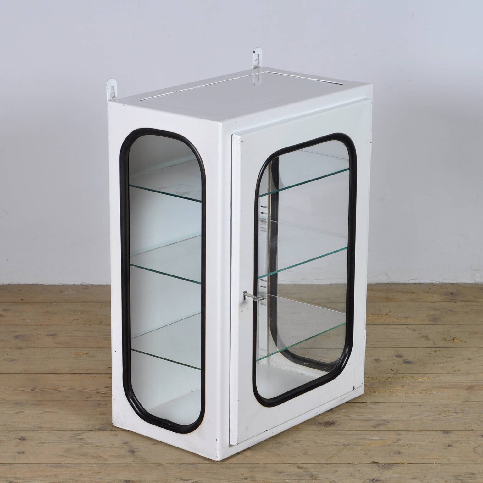 Vintage hospital medicine cabinet, 1970s