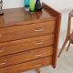 Commode vintage 4 tiroirs 1960