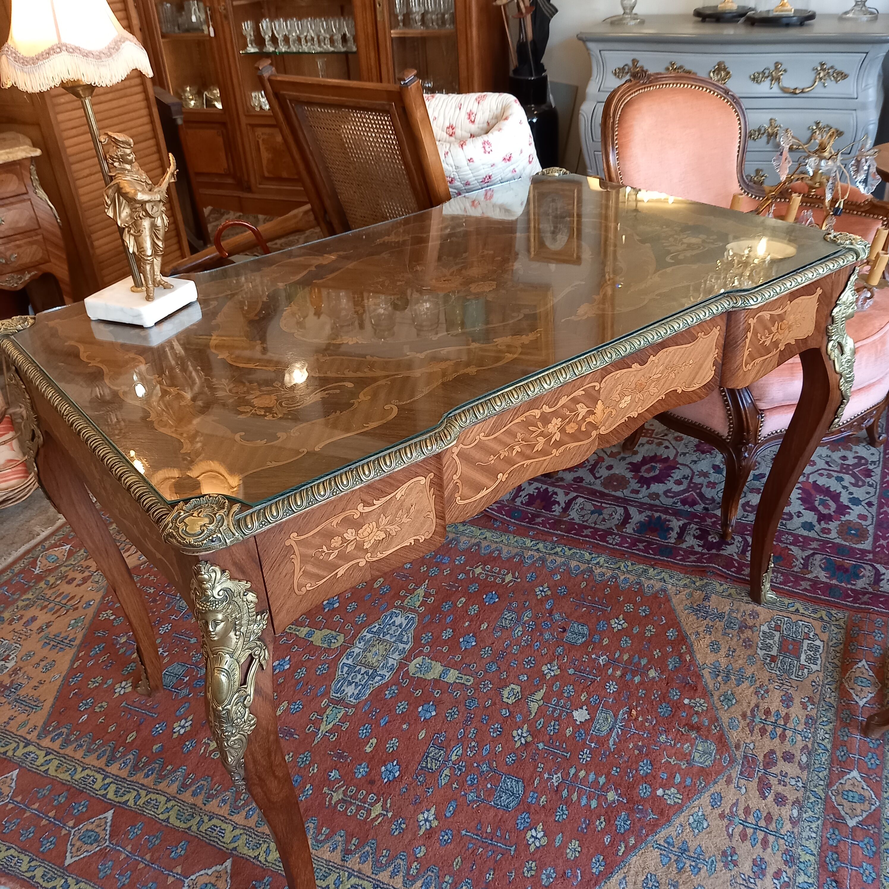 Louis XV inlaid office