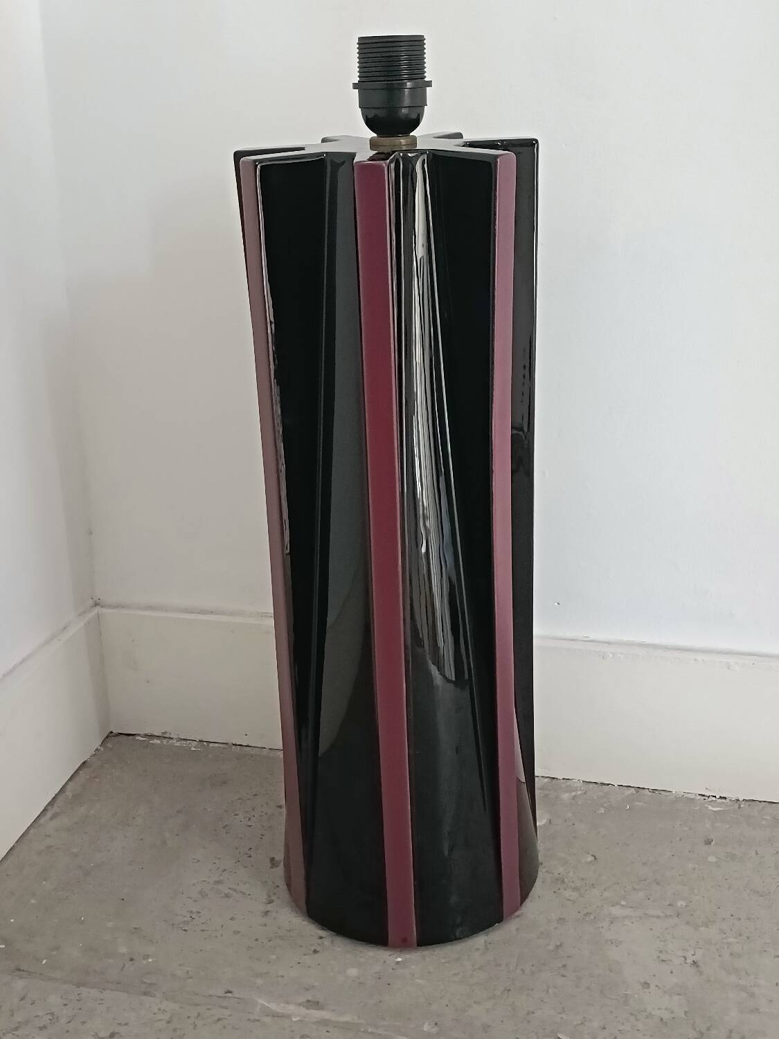 Kostka ceramic lamp base