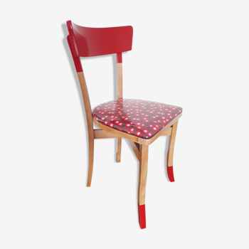 Chair bistro red vintage 30s