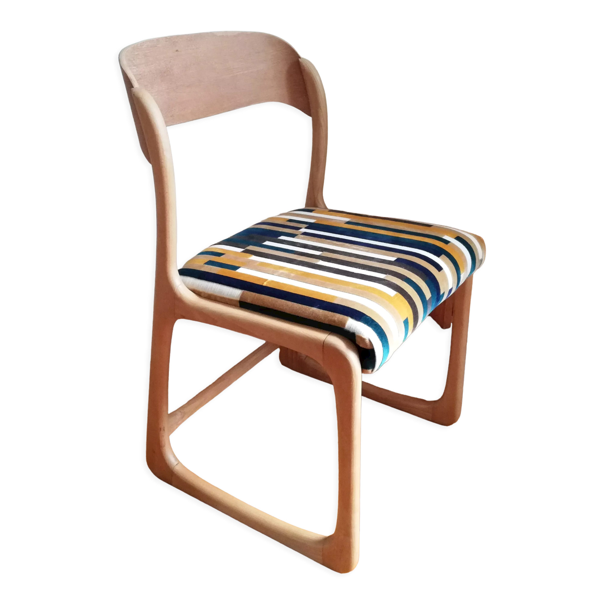 Renovated Baumann sled chair