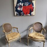 Pair of Louis XVI armchairs