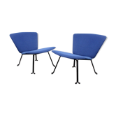 Set of 2 slipper chairs