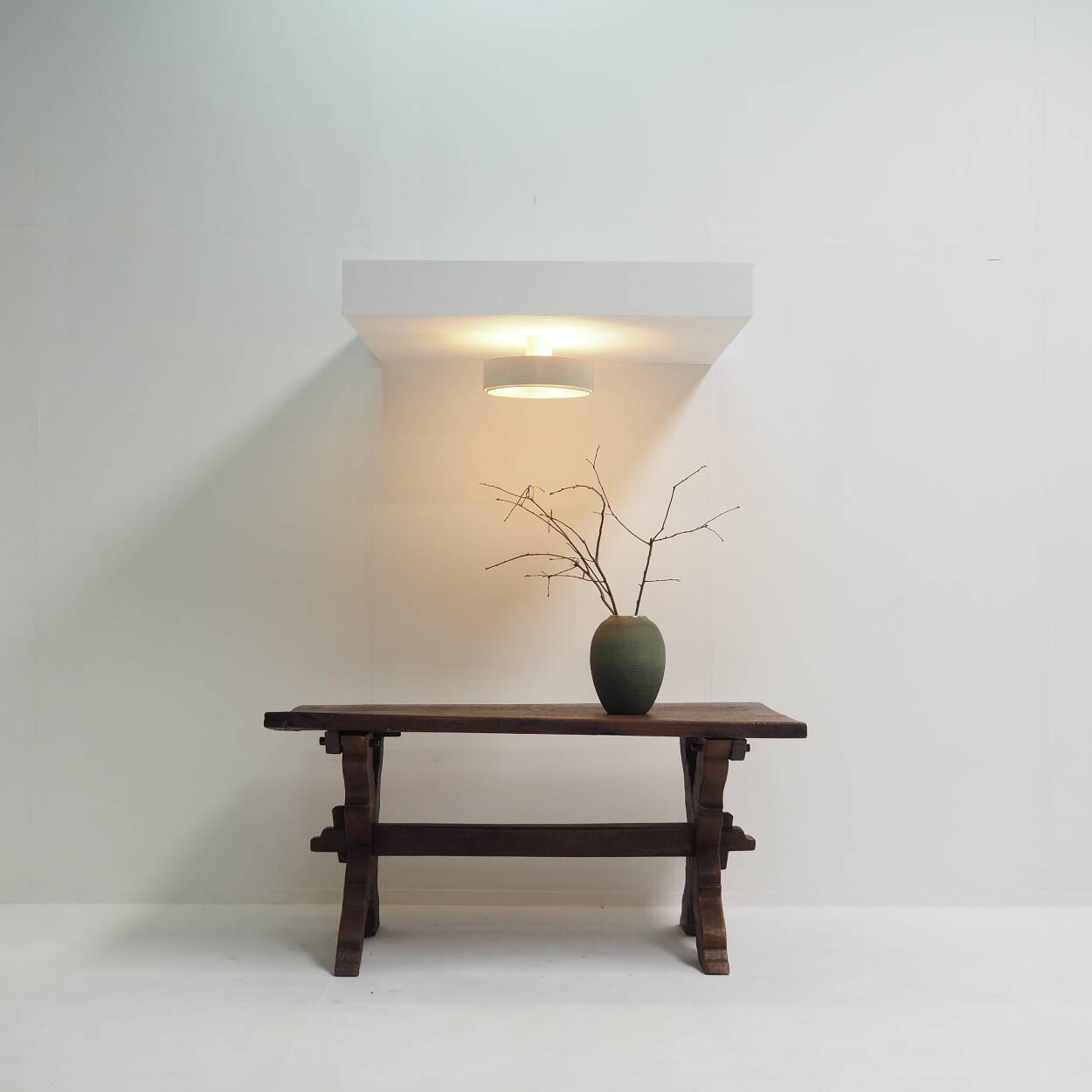 Mid-Century Vintage Flush Mount from Dutch Origin