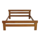 160cm bed in solid elm, 1980