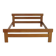 160cm bed in solid elm, 1980