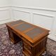 Classic English Desk Brown Leather
