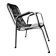 Vintage outdoor chair in webbing, 1960s-70s.