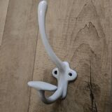 Enameled cast iron coat hook