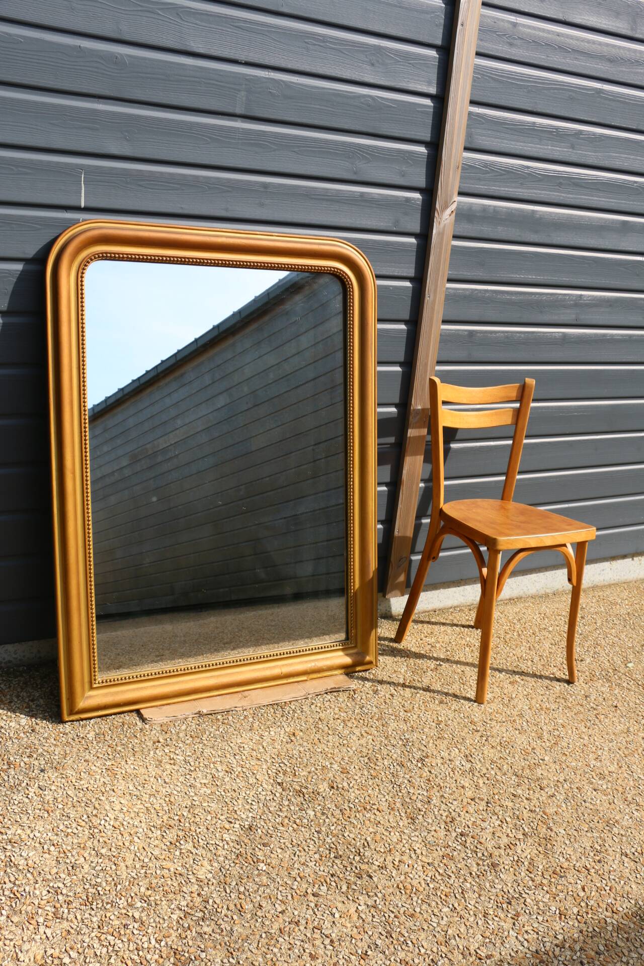Antique gold mirror 1200mm
