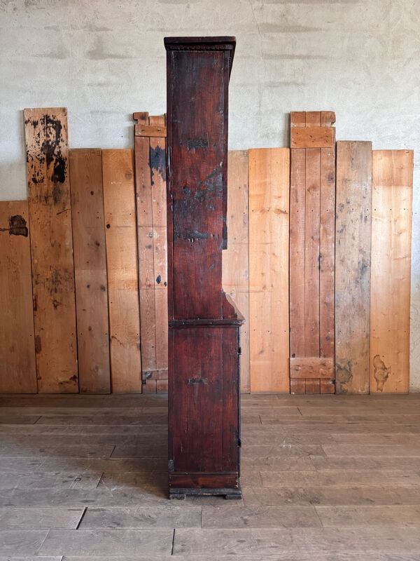 Buffet vaisselier Cévenol en châtaignier 18eme / 19 eme