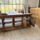 Rustic sideboard XXL 4m solid oak 1950