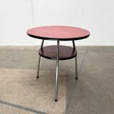 Mid-century German tubular steel table by Mauser Werke Waldeck.