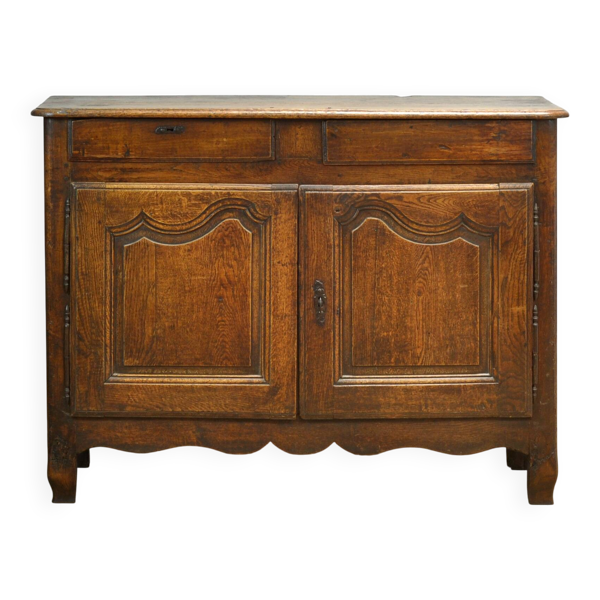 Cabinet en chêne Louis XV, vers 1750