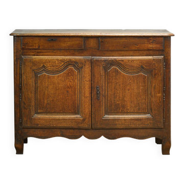 Cabinet en chêne Louis XV, vers 1750
