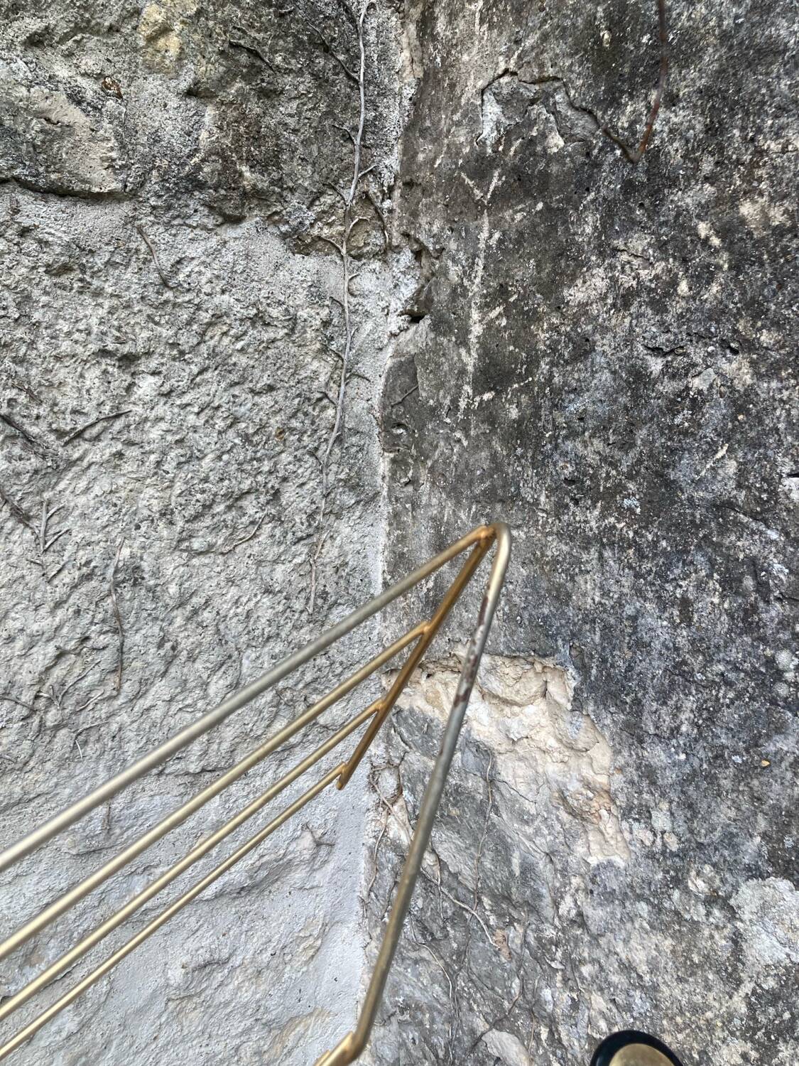 Vintage wall-mounted coat rack