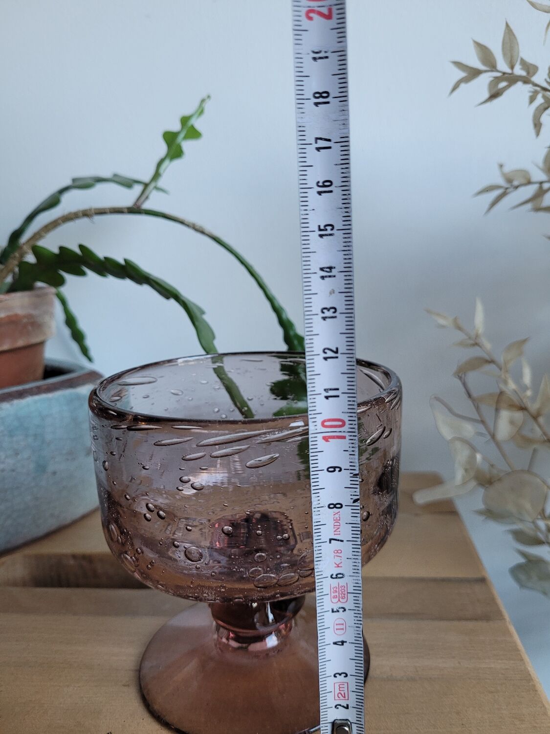 Biot bubble glass cup