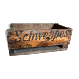 Schweppes wooden box