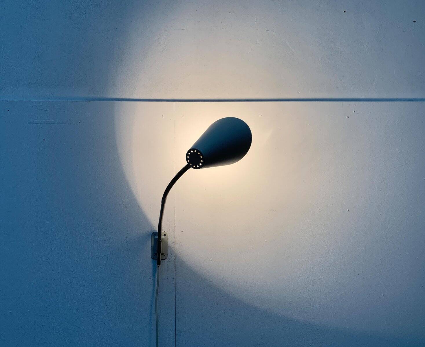 Mid-century German wall sconces by Kaiser Leuchten, set of 2.