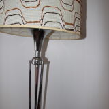 Floor lamp chrome foot year 70