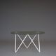 Table basse ronde minimaliste hollandaise. Années 1950