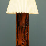 Large leather cabinet lamp