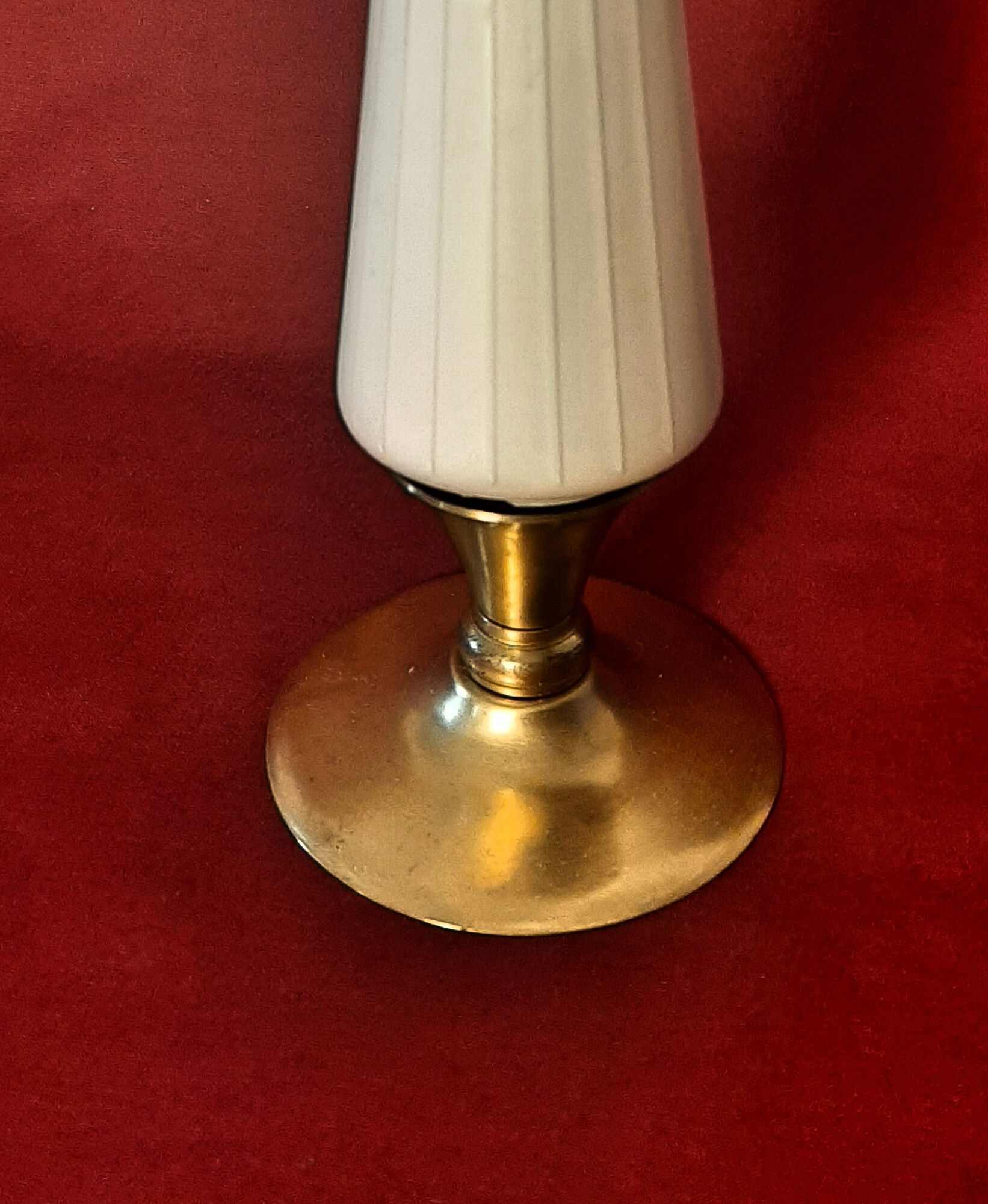 Pair of Mid Century Modern French lamps style from the 1950s