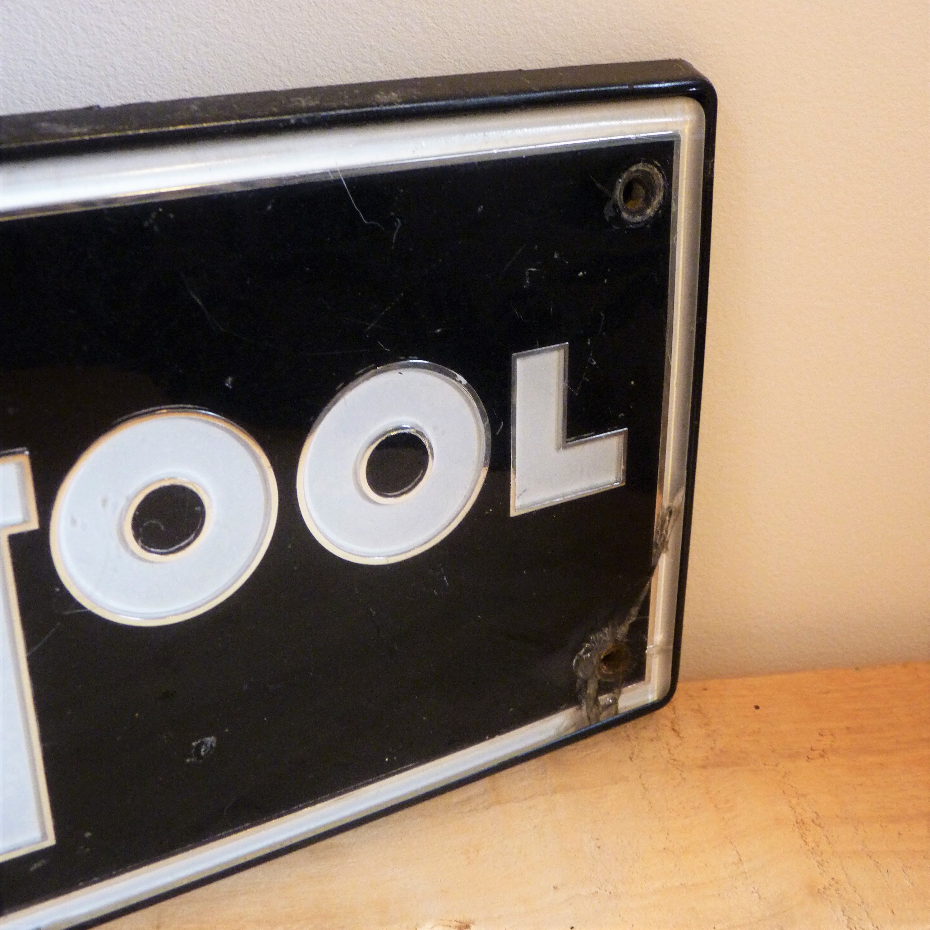 Bus front plate - Emblem, VanHool Vintage logo