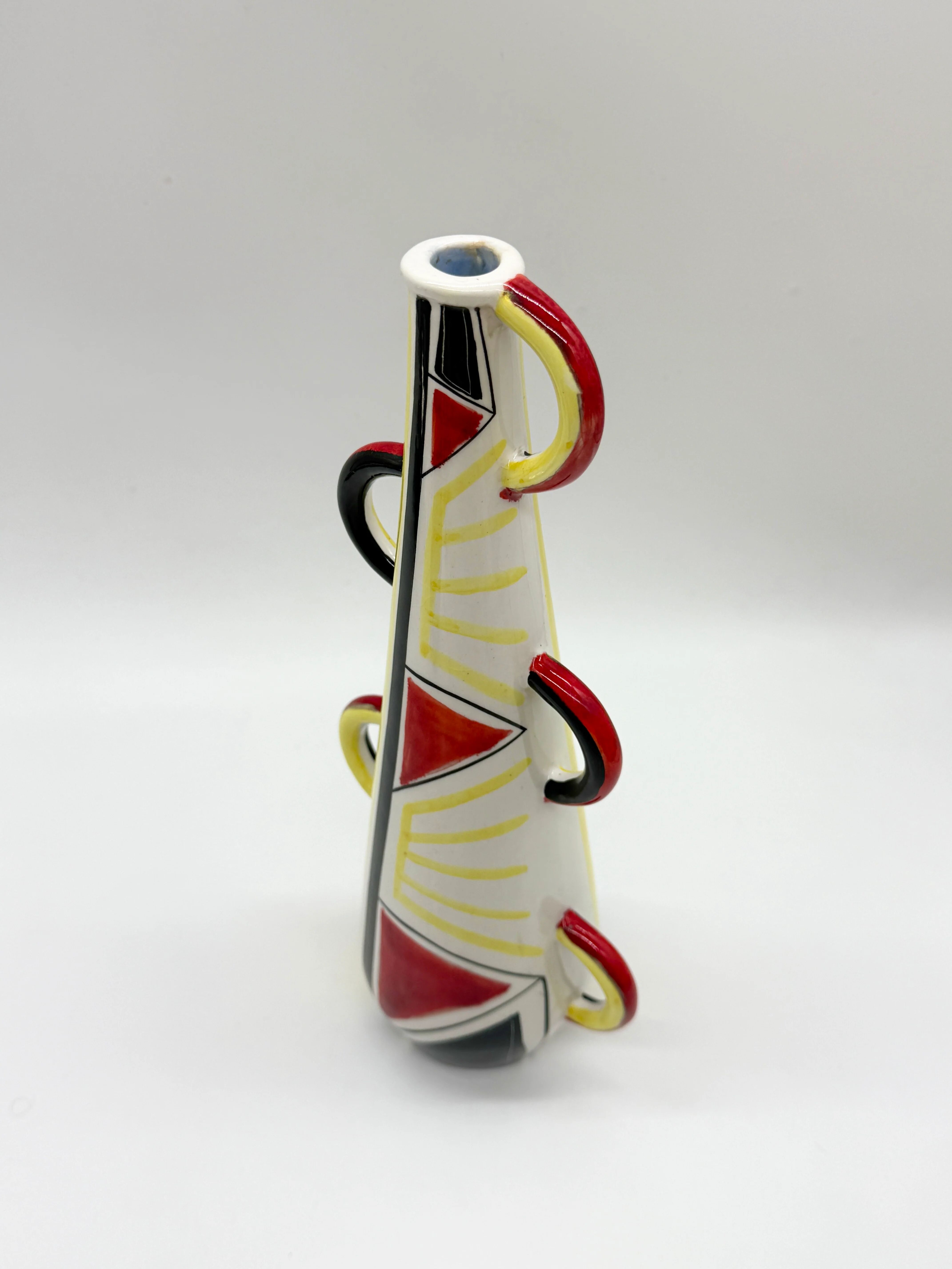 Vase sculptural – Coronettti Cunardo, Italie, 1980s