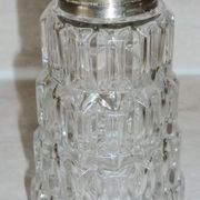 Glass sprinkler/sugar bowl